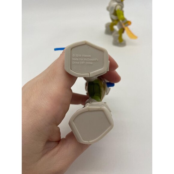 2016 McDonald's TMNT Happy Meal Action Figures: Complete Astronaut Ninja Turtles - Picture 6 of 6